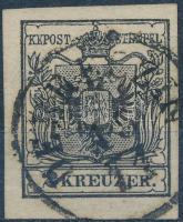 1850 2kr kézi papíron, "DEBRECZIN" (25.000)