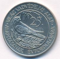 1988. 50Ft Cu-Ni "Világ Vadvédelmi Alap - Kékvércse" T:UNC Adamo EM101