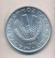 1983. 20f Al + 5Ft Ni + 10Ft Ni "FAO" sor, eredeti, kopott műbőr tokban, tanúsítvánnyal T:...