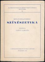 Sztaniszlavszkij: Színesztétika. Az Országos Magyar Színművészeti Főiskola Könyvtára 8. Bp., 1949, Színháztudományi Intézet. Kiadói papírkötés, kissé kopottas állapotban.