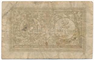 Görögország 1917. 2Dr T:F,VG folt
Greece 1917. 2 Drachmai C:F,VG spot 
Krause P#306