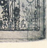 Gross Arnold (1929-2015): Kondor Béla emléklap. Ofszet nyomat, papír, jelzett a nyomaton. Az 1973-ba...