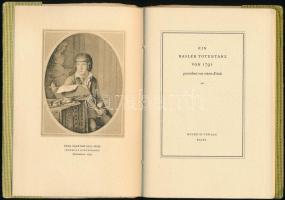 Ein Basler Totentanz von 1791 gezeichnet von einem Kinde. Basel, Holbein Verlag. 335/500. számozott ...