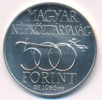 1986. 500Ft Ag "Budavár visszavétele 1686" T:BU 
Adamo EM97