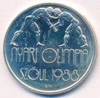 1987. 500Ft Ag "Nyári Olimpia - Szöul 1988" kapszulában T:BU  Adamo EM99