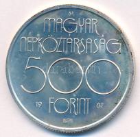 1987. 500Ft Ag "Nyári Olimpia - Szöul 1988" kapszulában T:BU 
Adamo EM99