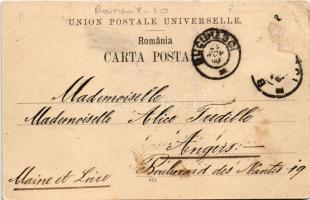 1900 Salutari din Romania. Hora / Romanian folklore, circle dance (EK)