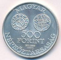 1988. 500Ft Ag "Szent István" T:BU 
Adamo EM102