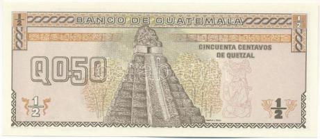 Guatemala 1989. 1/2Q T:AU
Guatemala 1989. 1/2 Quetzal C:AU
Krause P#65