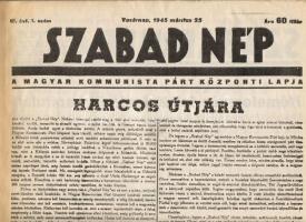 Újságok, röplapok, okmányok vegyes tétel