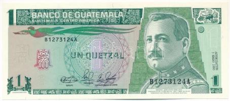 Guatemala 1990. 1Q T:AU Guatemala 1990. 1 Quetzal C:AU Krause P#73