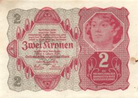 Ausztria/Osztrák-magyar Bank 1922. 2K (4x) T:I-