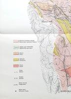 [Térkép] Aranyida környékének földtani térképe. Geologische Karte der Umgebung von Aranyida. Mérték:...