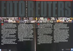 Fotó Reuters: Athén 2004. [A 2004-es Athéni Olimpiai Játékok képes albuma.] (Többszörösen aláírt.)
...
