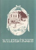 Vendéglő a Négy Évszakhoz. Kalendárium. (Krúdy Zsuzsa által dedikált példány.)
(Budapest, 1981. Dél...