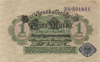 Német Birodalom / Császárság 1914. 1M (2x) kétféle variáns T:I