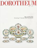 Dorotheum árverési katalógus, üveg és porcelán témakörben, 2020