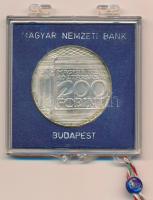 1977. 200Ft Ag "Nemzeti Múzeum" plombált "MNB" plasztiktokban T:BU 
Adamo EM55