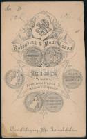 1867 Wittelsbach Erzsébet, Sisi (1837-1898) császár- és királyné portréja, keményhátú fotó Rabending...