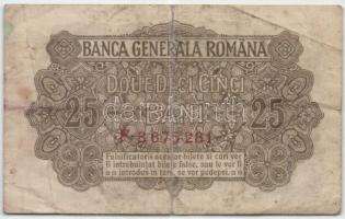 Német Birodalom / Császárság I. vh. / megszállt kelet-európai területek / Románia 1917. 25b hétjegyű...