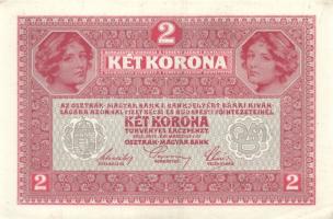 1917. 2K (3x) fekete "Deutschösterreich" fny.-sal, két darabon erős nyomdai festéknyomokka...