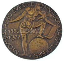 Reményi József (1887-1977) 1922. "Gyomán Kner Izidor Könyvnyomtató Mester / Nyomdája 40 éves fe...
