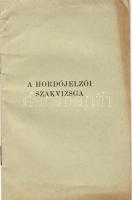 A hordójelzői szakvizsga 1908