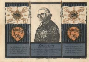 Német Birodalom/Weimari Köztársaság/Striegau 1921. 25Pf(2x)+50Pf(2x)+75Pf(2x) 6klf db, teljes sor T:...