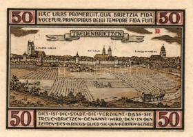 Német Birodalom/Weimari Köztársaság/Treuenbrietzen 1921. 50Pf(6x)6klf db, teljes sor T:I