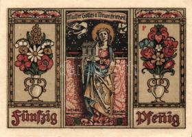 Német Birodalom/Weimari Köztársaság/Treuenbrietzen 1921. 50Pf(6x)6klf db, teljes sor T:I