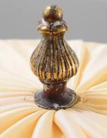 cca 1880-1890, Zsolnay asztali lámpa keleties dekorral. Feltehetően Zsolnay Júlia terve. Plasztikus ...