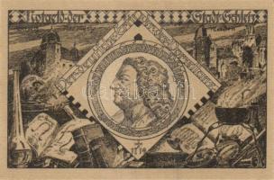 Német Birodalom/Weimari Köztársaság/Schleiz 1921. 50Pf(8x)8klf db, teljes sor T:I