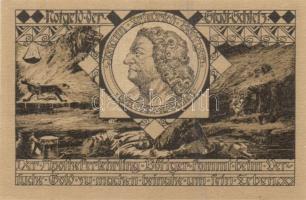 Német Birodalom/Weimari Köztársaság/Schleiz 1921. 50Pf(8x)8klf db, teljes sor T:I