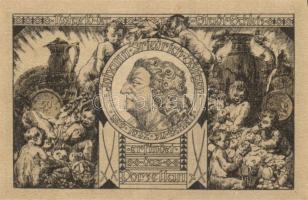 Német Birodalom/Weimari Köztársaság/Schleiz 1921. 50Pf(8x)8klf db, teljes sor T:I