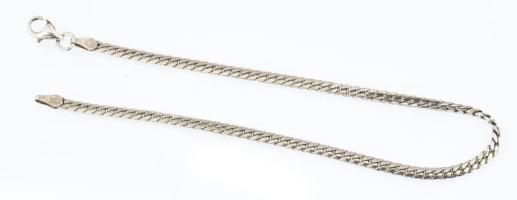 Ezüst(Ag) plasztikus kígyó karkötő, jelzett, h: 22,5 cm, nettó: 4,6 g