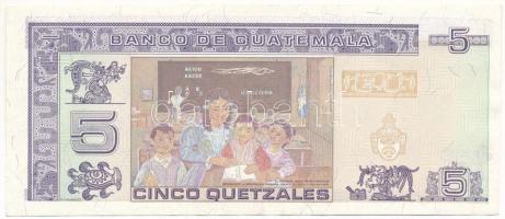 Guatemala 1998. 5Q T:AU
Guatemala 1998. 5 Quetzales C:AU
Krause P#100
