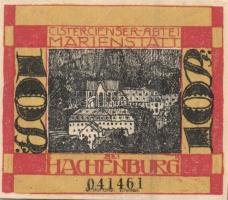 Német Birodalom/Weimari Köztársaság/Hachenburg 1921. 10Pf(2x)+25Pf(2x)+50Pf(3x)7klf db, teljes sor T...