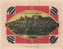 Német Birodalom/Weimari Köztársaság/Hachenburg 1921. 10Pf(2x)+25Pf(2x)+50Pf(3x)7klf db, teljes sor T...