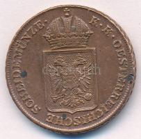 Ausztria 1848A 2kr Cu T:XF tisztítva Austria 1848A 2 Kreuzer Cu C:XF cleaned Krause KM#2188