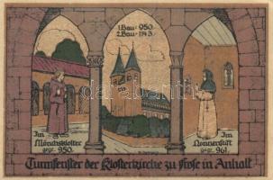 Német Birodalom/Weimari Köztársaság/Frose 1921. 50Pf(4x)4klf db, teljes sor T:I