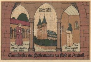 Német Birodalom/Weimari Köztársaság/Frose 1921. 50Pf(4x)4klf db, teljes sor T:I