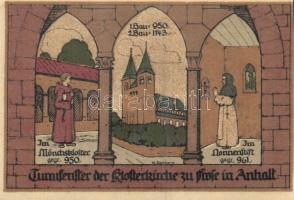 Német Birodalom/Weimari Köztársaság/Frose 1921. 50Pf(4x)4klf db, teljes sor T:I