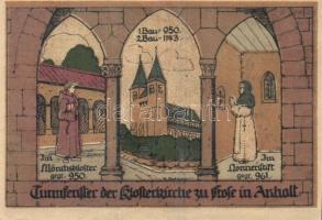 Német Birodalom/Weimari Köztársaság/Frose 1921. 50Pf(4x)4klf db, teljes sor T:I