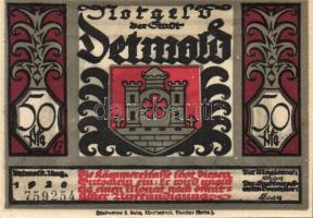 Német Birodalom/Weimari Köztársaság/Detmold 1920. 50Pf(10x)10klf db, teljes sor eredeti csomagolásba...
