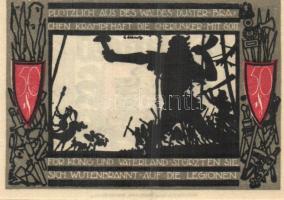 Német Birodalom/Weimari Köztársaság/Detmold 1920. 50Pf(10x)10klf db, teljes sor eredeti csomagolásba...