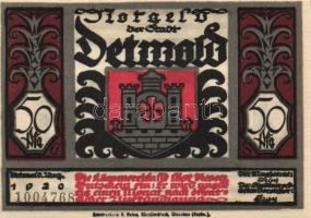 Német Birodalom/Weimari Köztársaság/Detmold 1920. 50Pf(10x)10klf db, teljes sor eredeti csomagolásba...