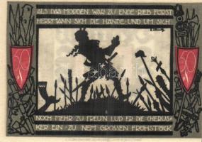 Német Birodalom/Weimari Köztársaság/Detmold 1920. 50Pf(10x)10klf db, teljes sor eredeti csomagolásba...