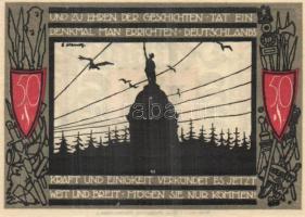 Német Birodalom/Weimari Köztársaság/Detmold 1920. 50Pf(10x)10klf db, teljes sor eredeti csomagolásba...