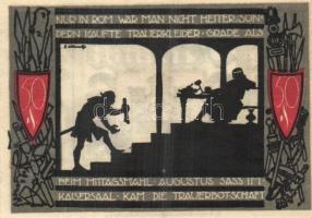 Német Birodalom/Weimari Köztársaság/Detmold 1920. 50Pf(10x)10klf db, teljes sor eredeti csomagolásba...