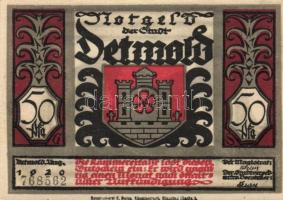 Német Birodalom/Weimari Köztársaság/Detmold 1920. 50Pf(10x)10klf db, teljes sor eredeti csomagolásba...